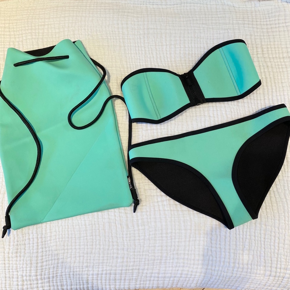 TRIANGL Turquoise Neoprene Swimsuit